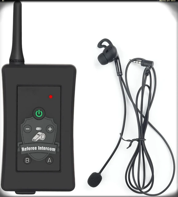 Intercomunicador Bluetooth para árbitro de fútbol profesional, interfono  inalámbrico Full-Duplex de 850M, 1500 mAh, con reducción de ruido -  AliExpress