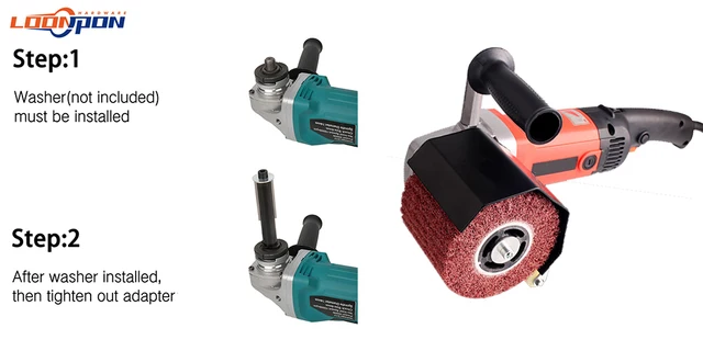 Spazzola Per Lucidatura A Grana 120 - Per Ruote, Legno E Metalli | Setole In Nylon Resistente | Ideale Per Fai Da Te - Foto 5