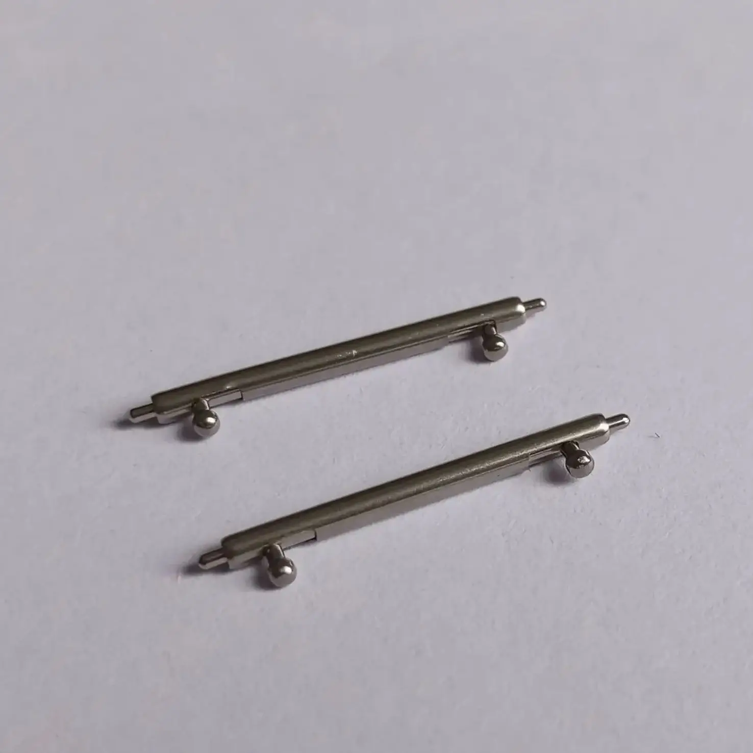 Double End Quick Release Watch Band Spring Bars, 1.5mm Thick, Set of 2