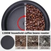 Kitchen  Coffee Bean Roaster Coffee Baked Peanut Beans Baking Stove Popcorn Make Dryer Roasting Machine Grain Drying 6