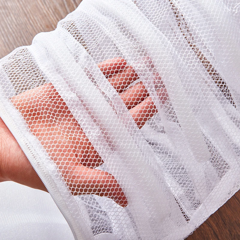 Shoes Laundry Bag Coarse Net Dirty Canvas Shoes Storage Pouch Hangbag Sneakers Wash Protection Sleeve Lazy only 6