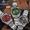 ADDIESDIVE Watch New AD2071 Top Brand Sappire Green Gradient Dial Luxury NH35 Automatic Watch Waterproof 100m Leisure Men Watch 3