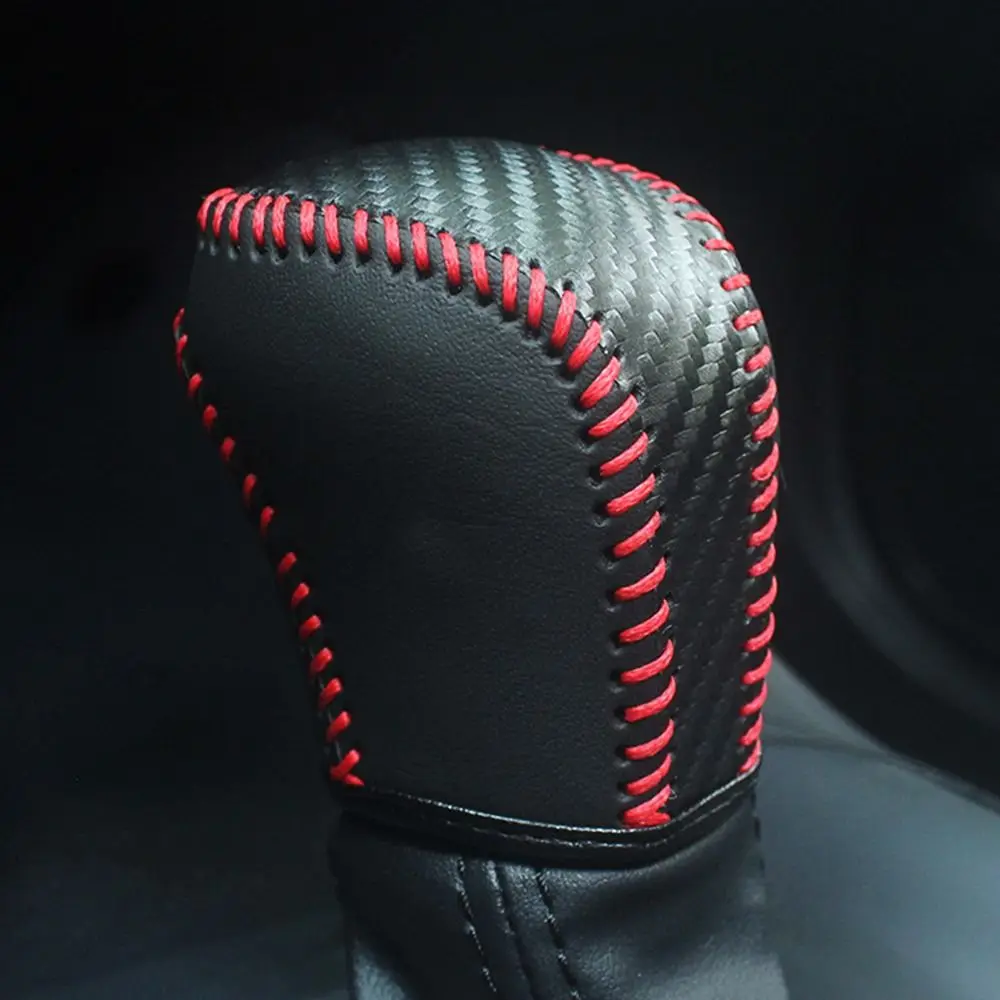 Car Shift Handle Cover Non-Slip Wear-resistant Protective Covers Universal Durable Shift Knob Cover Auto Interior Accessories gear head cover