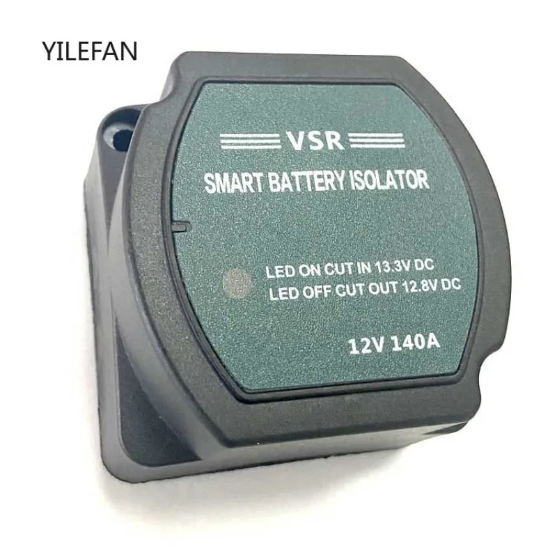 Interruttore Doppia Batteria 12V 140A Con Display – Relè VSR Impermeabile IP67 Per Auto, Camper, Yacht, ATV - 5