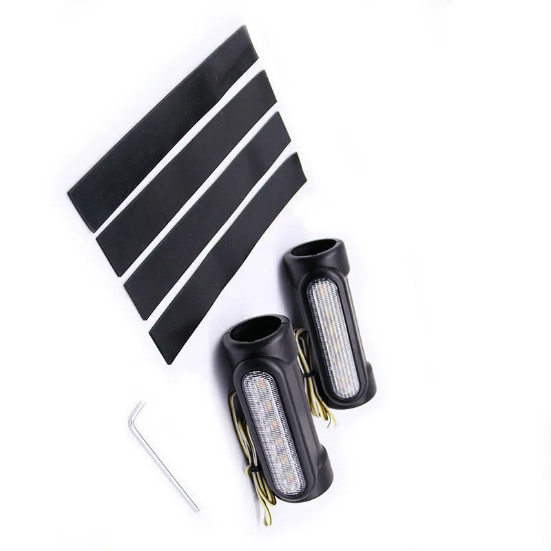 

Противоударный хромированный указатель поворота для Кафе Racer, защита шоссе 1,25 дюйма