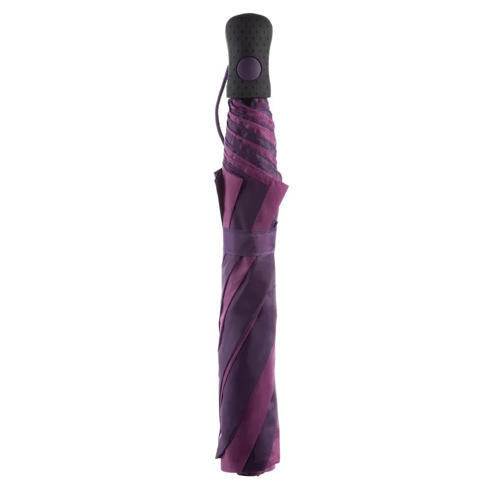 Automatic Opening Purple Multicolor Canopy Umbrella