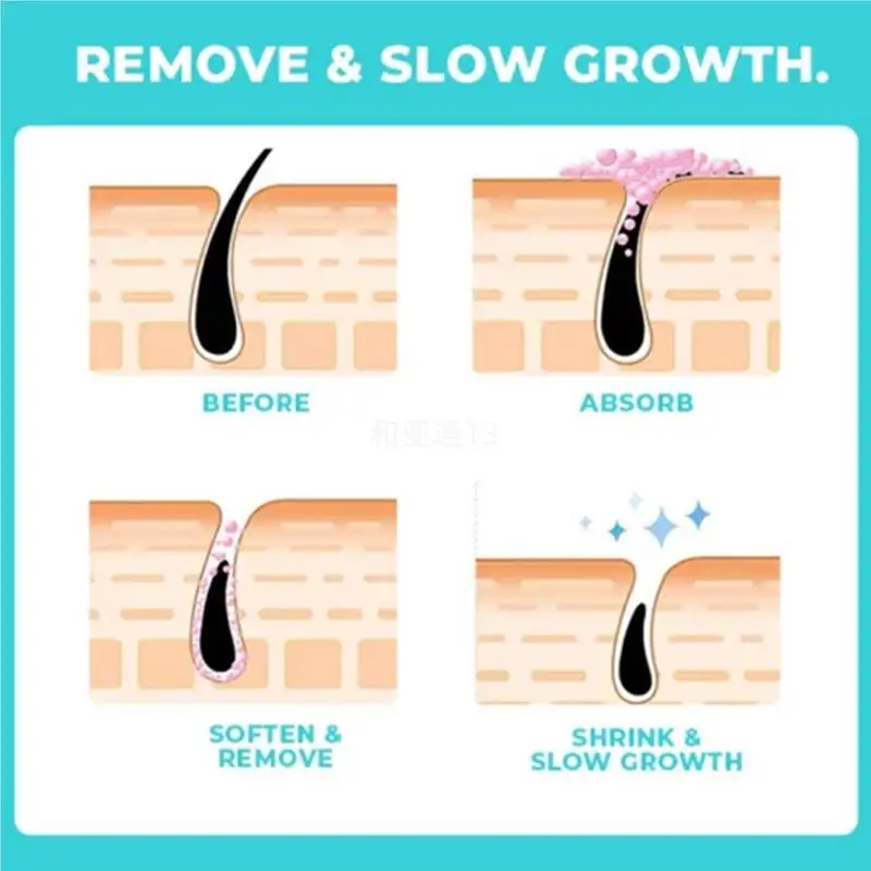 Lip Hair Removal Cream Hair Removal Cream For Face Fuzz Hair Remover Cream Upper Hair Removal Fuzz Remover For Facial 100g 6