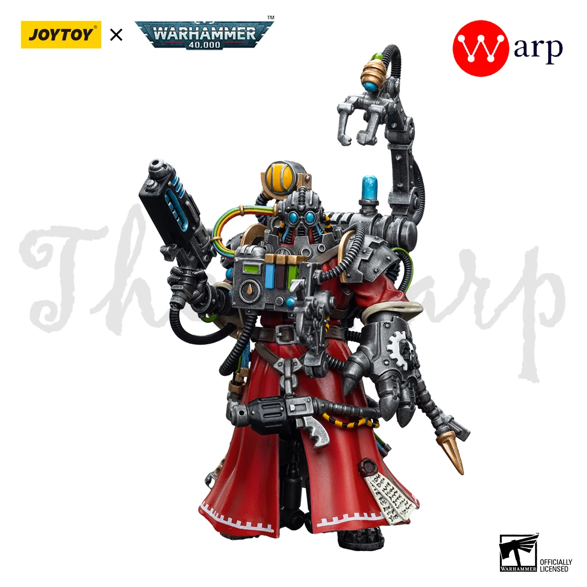  JoyToy Warhammer 40K: Adeptus Mechanicus Skitarii Marshal 1:18  Scale Action Figure : Video Games