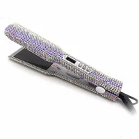 Hair Straightener  Plancha Para Cabello 2 Inch Diamond Flat Iron Professional Titanium Straightener Iron Heat-up 480℉ 1
