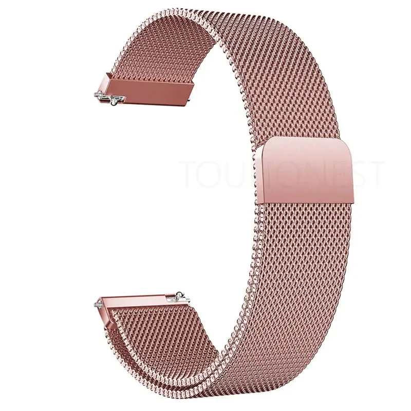 Magnetic Metal Watch Strap Band, 22mm 20mm, Premium Adjustable Bracelet