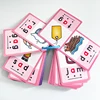 Kids CVC Words Learning Cards ESL Teaching Materials for Toddlers Sight Words Teaching Aids Vocabulary Educational Montessori 4