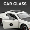 Simualtion 1:24 Dodge Challenger Hellcat Redeye Alloy Car Model Sound and Light Children Toy Birthday Gift Miniature Voiture 6
