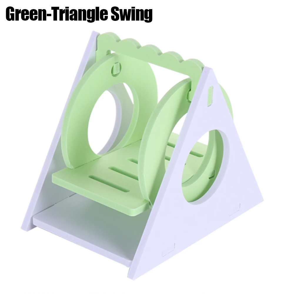 Altalena a triangolo verde