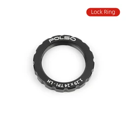 POLSO Aluminum Alloy Fixed Gear Bike Freewheel Single Speed Bicycle Cog (Lock Ring)
