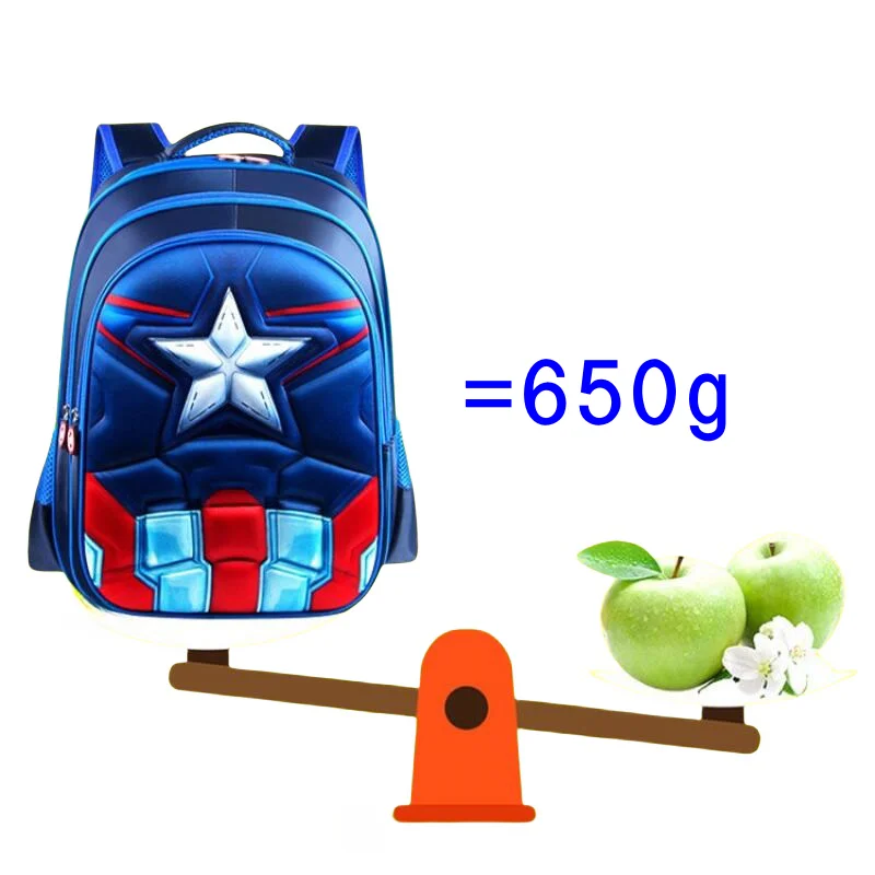 Children Backpack 3 Compartments for Ages 3-12 Inspired by Five-Pointed Star