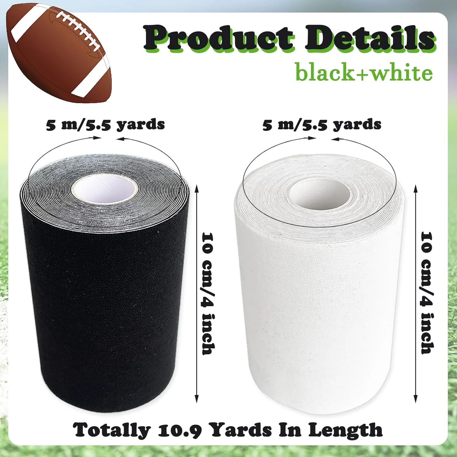 High-performance Extra Wide Protective Football Turf Tape for Enhanced Arm and Elbow Burn Prevention-Ultra Sticky Athletic Arm