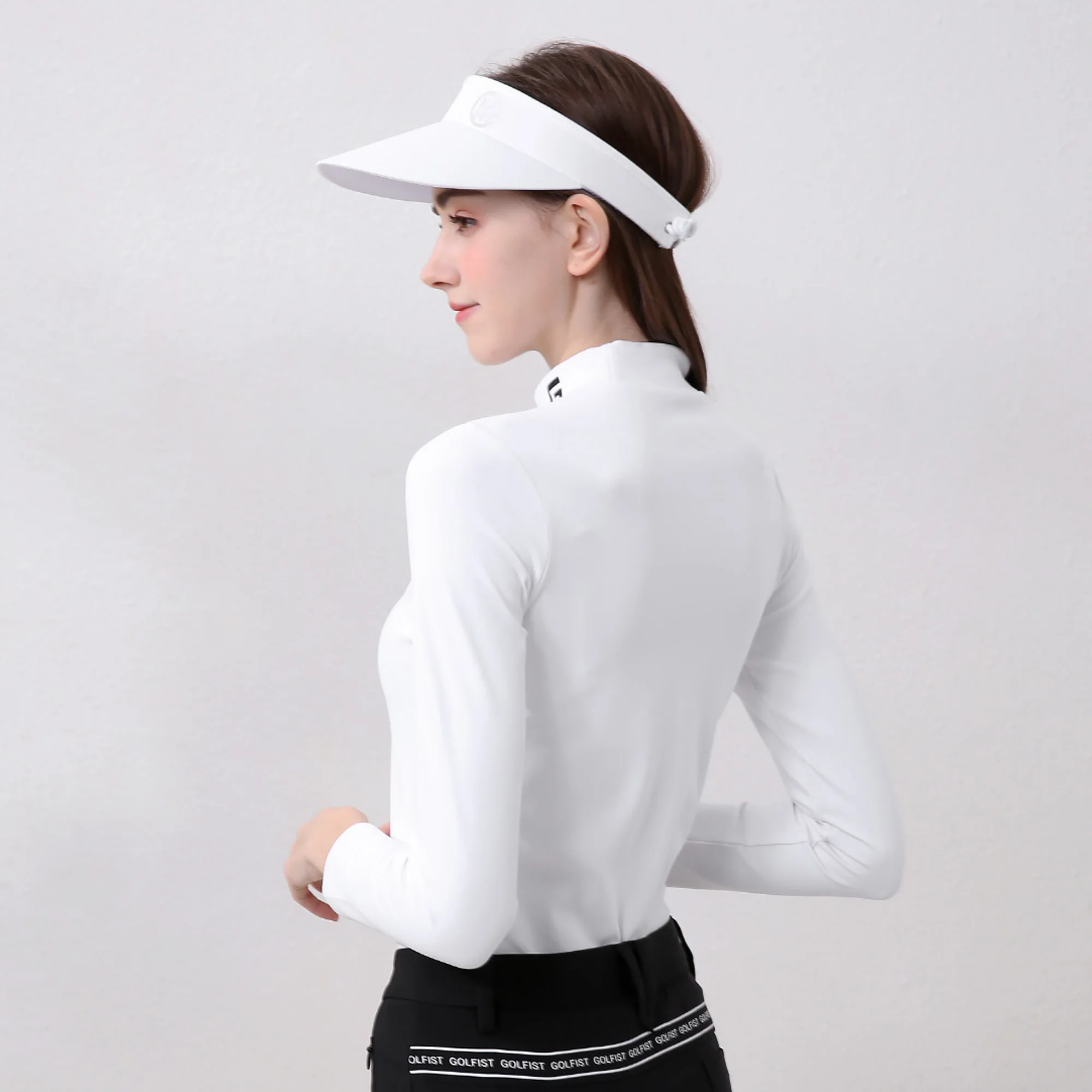Golfist Golf Women's Autumn Spring O-Neck T-shirt Thremal Underwear Comfort Warmth Women's Apparel