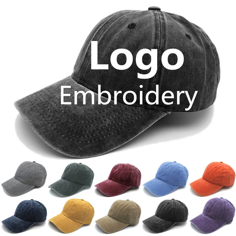 Custom Baseball Cap Embroidery, Custom Cap Logo Embroidery