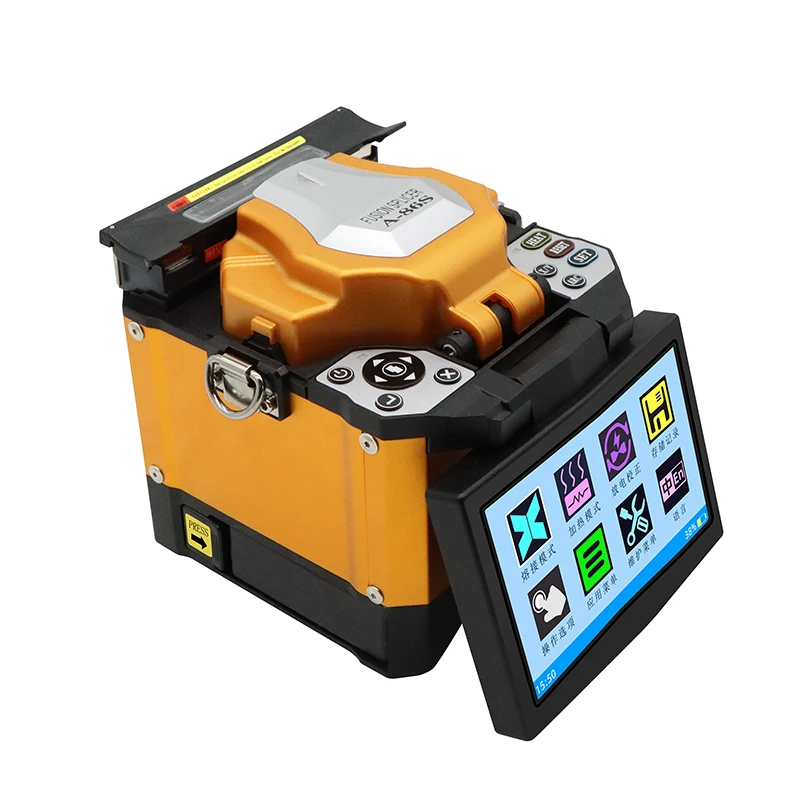 

New A-86S Automatical Fiber Optic Fusion Splicer splicing machine fiber optic splicing machine