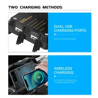 For BMW R1200RT R1250RT R1250 1200 RT 2014 - 2020 2016 2017 2018 2019 Mobile Phone GPS Navigation Bracket USB Charging Mount - Image 5