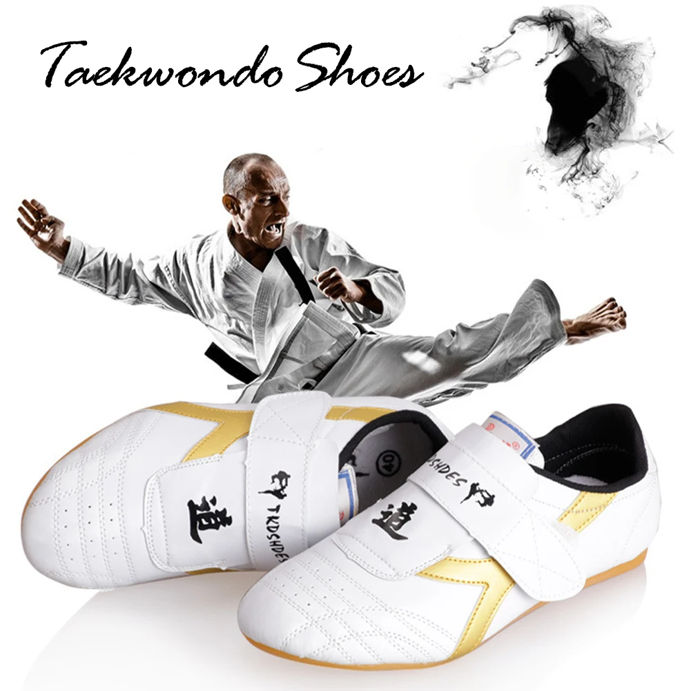 

Дышащие белые кроссовки для тхэквондо, обувь кунг-фу, обувь Wushu Taichi, карате, боевых искусств, борьбы, кроссовки