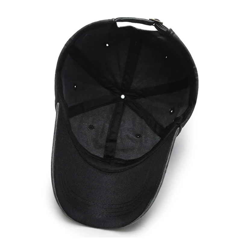 Custom Logo Washed Cotton Baseball Cap Personalized Embroidery Men'S Women Dad Hat Monogram Team Party Gorras 5