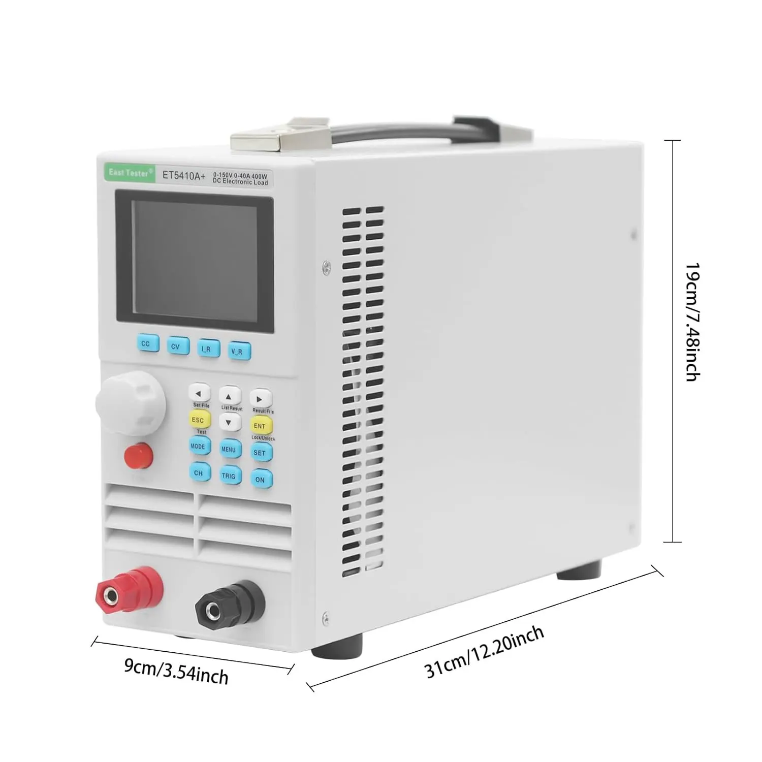 400W 40A 프로그래밍 가능 전자 부하 장치 ET5410A+ ET5420A+ 디지털 DC 부하 장치 전자 배터리 테스터 부하 측정기 업그레이드