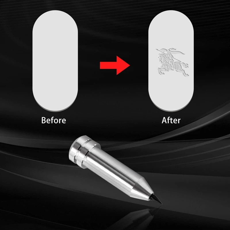 Engraving Tip, Etching/Engraving Tool With 16Pcs Metal Stamping Blanks Engraving Precision Tip DIY Tool Compatible router woodworking
