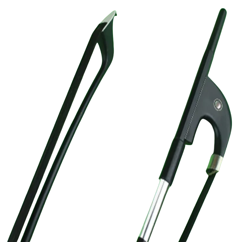 New High Quality 1 pc German Style 3/4 Carbon Fiber Double Bass Bow Black Horse Hair