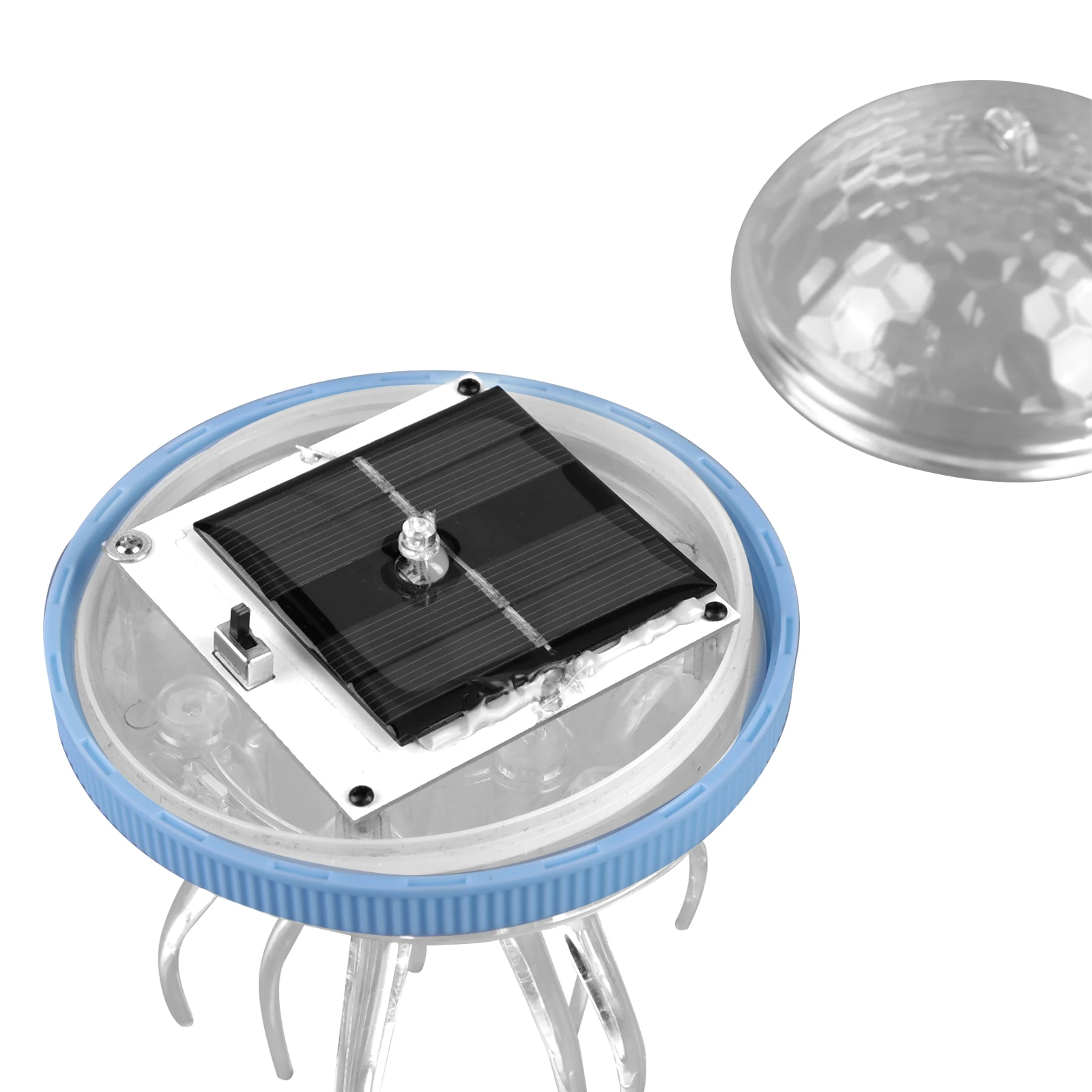 Solar Jellyfish Pool Light Dynamic RGB Color Changing Floating Pool Light Waterproof Atmosphere Light for Party Wedding Decor