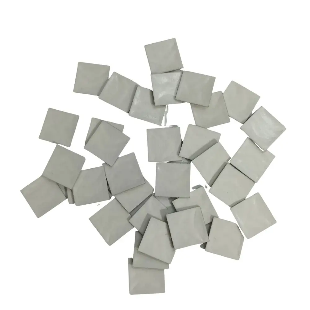 

For PSA Peugeot Citroen Remote Case Cover 5 Pcs 16mm Flip Folding Car Key Shell Square Aluminum Emblem Symbol Sticker