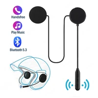 Bluetooth Motorcycle Helmet Headset Wireless Headphones With Microphone Earphone ENC Noise Cancelling Handsfree Talking Driving 1