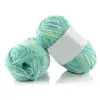 50g Soft Bamboo Cotton Yarn Knitting Wool for Hand Knitting Yarn Crochet Craft Sweater Hat Threads Yarn Fiber Yarn Knitting Yarn 4