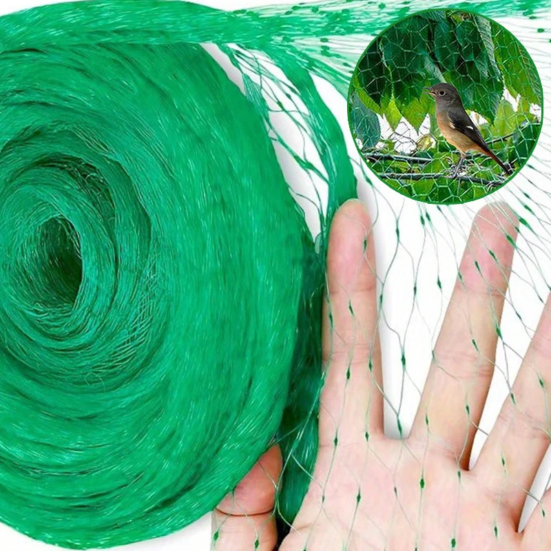 Mesh Anti Bird Nets for Garden Orchard Plants Flowers Fruits Vegetable Crops Protection Fencing Stretch Pond Pool Protection Net