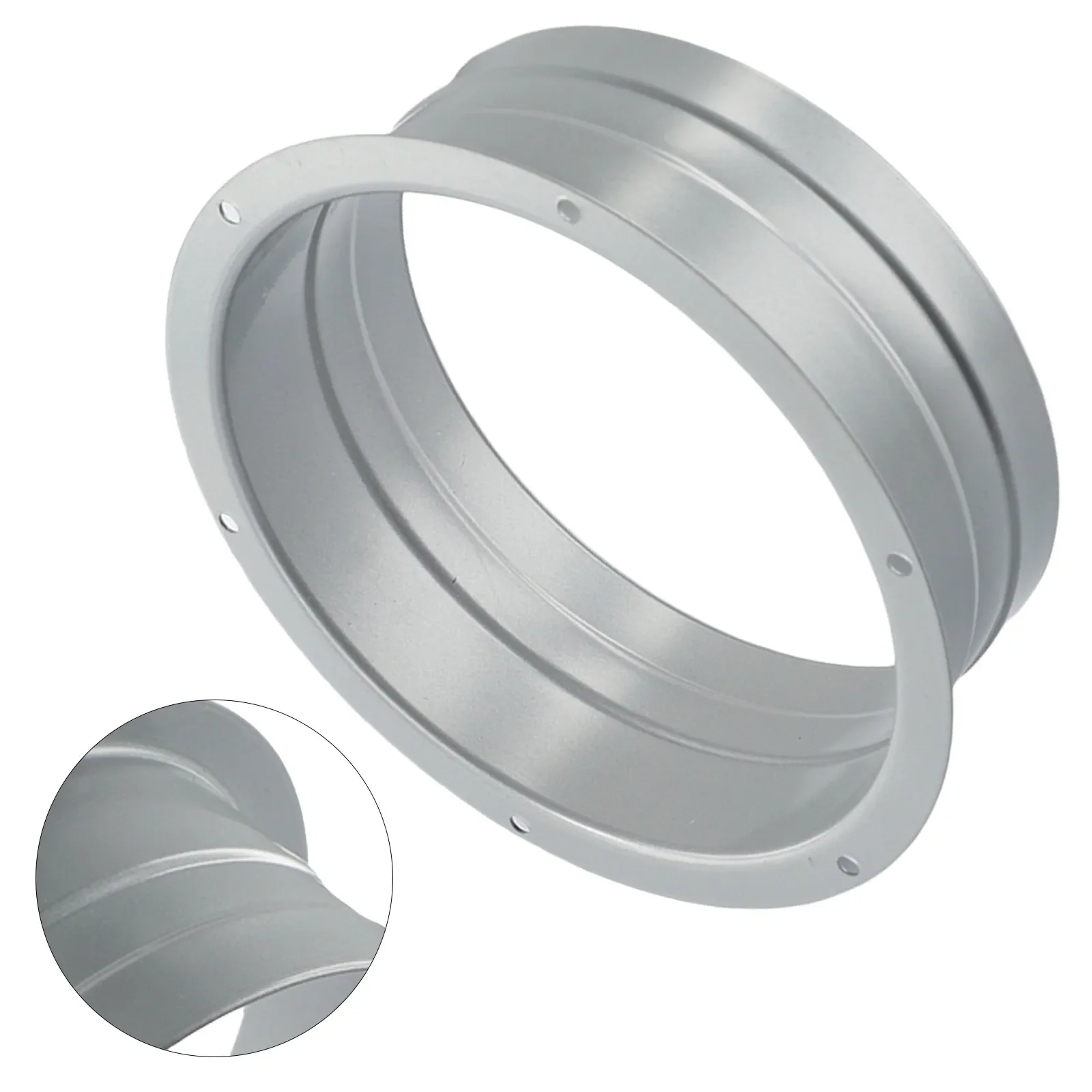 1pc 75-250mm Adapter Flange Connection Metal Vent Pipe Fitting Wall Air Pipe Hose Flange Adapter For Ventilation Systems flange connector