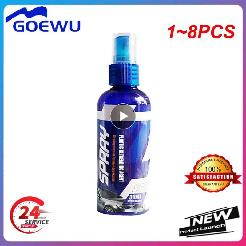 

1~8PCS 100ml Car Nano Coating Agent Anti Scratch Hydrophobic Polish Coating Agent Car Coating Spray Wax Cleaning Agent