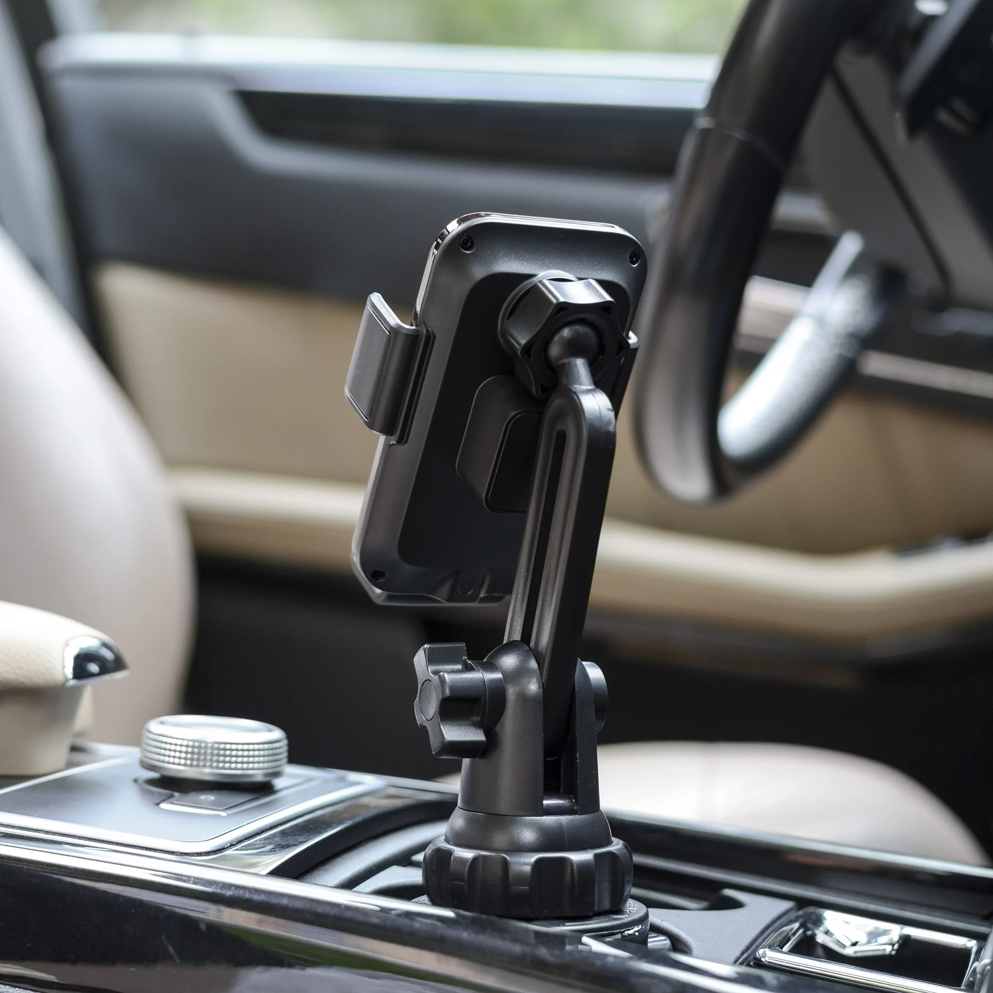 15W Wireless Car Charger and Cup Holder Mount