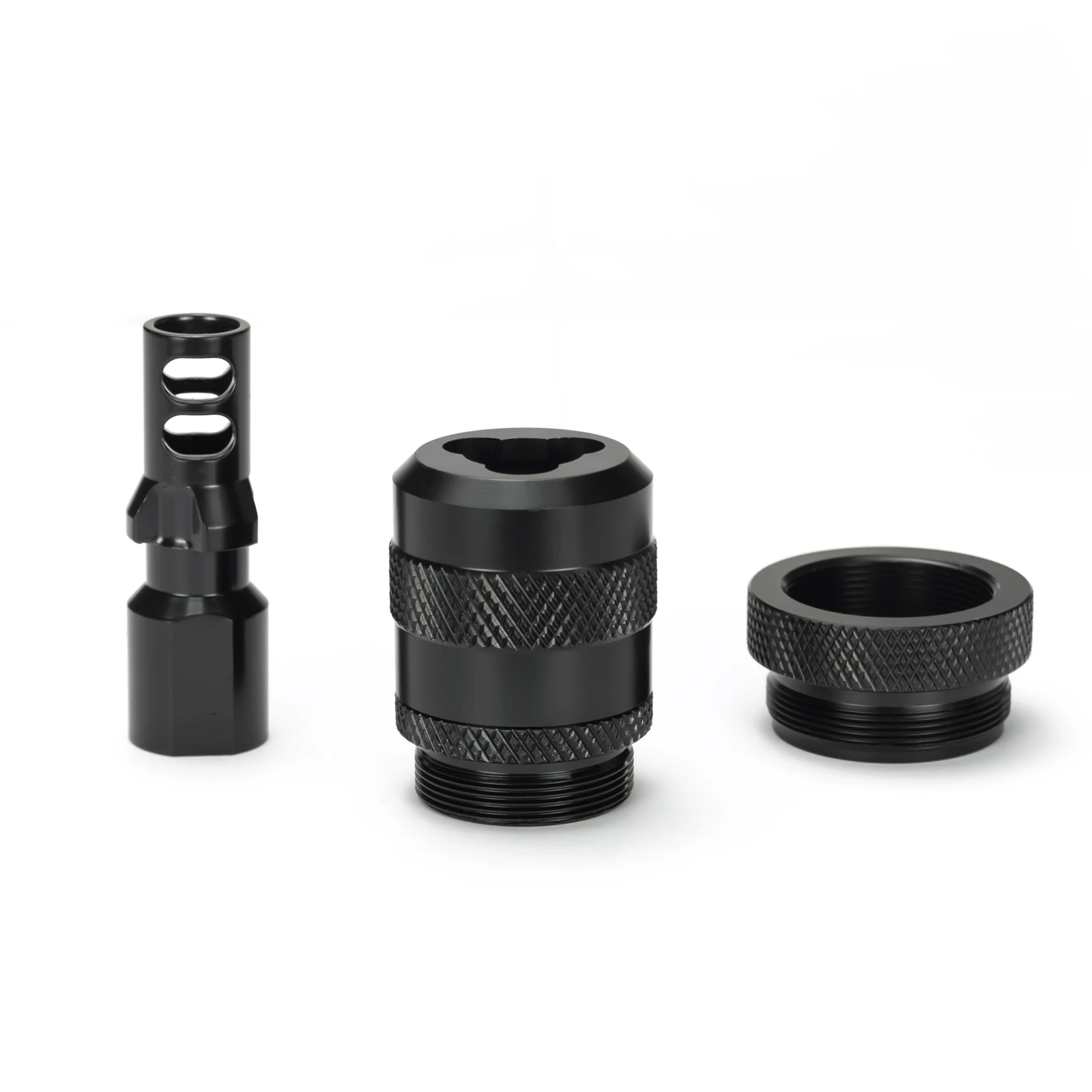 Quick Detach Trilug Mount Stainless Steel 3 Tri Lug Adapter 1 3 16x24 to 1 375x24