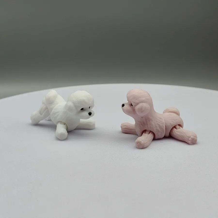 Elegant 3D Printed Poodle Statue - Versatile Dog Decoration