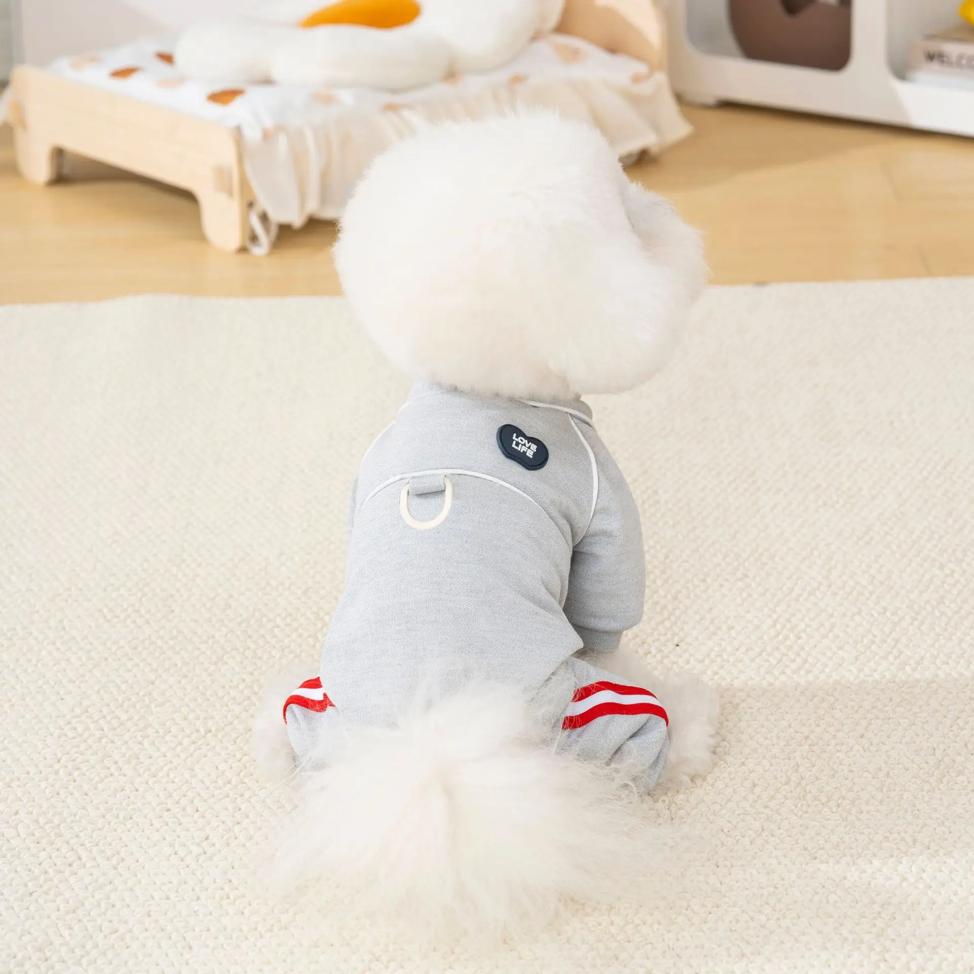 Modischer Hunde Jumpsuit Onesie Haustier Romper Für Welpen_voghion.com