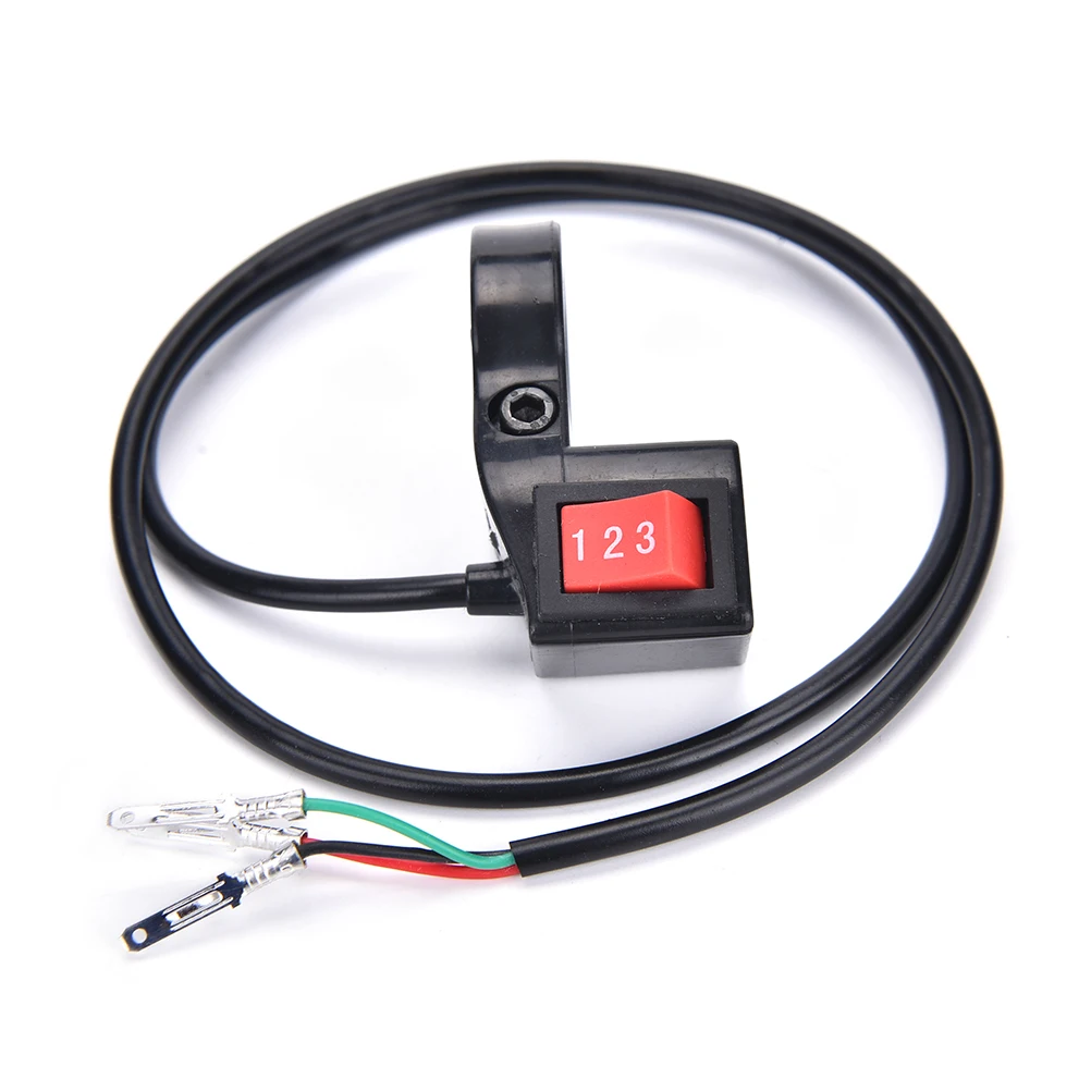 �1Pcs 22mm 7/8in Electric 3 Speed Module Handlebar Switch Shift for Motorcycle Scooter Motorcycle Switch