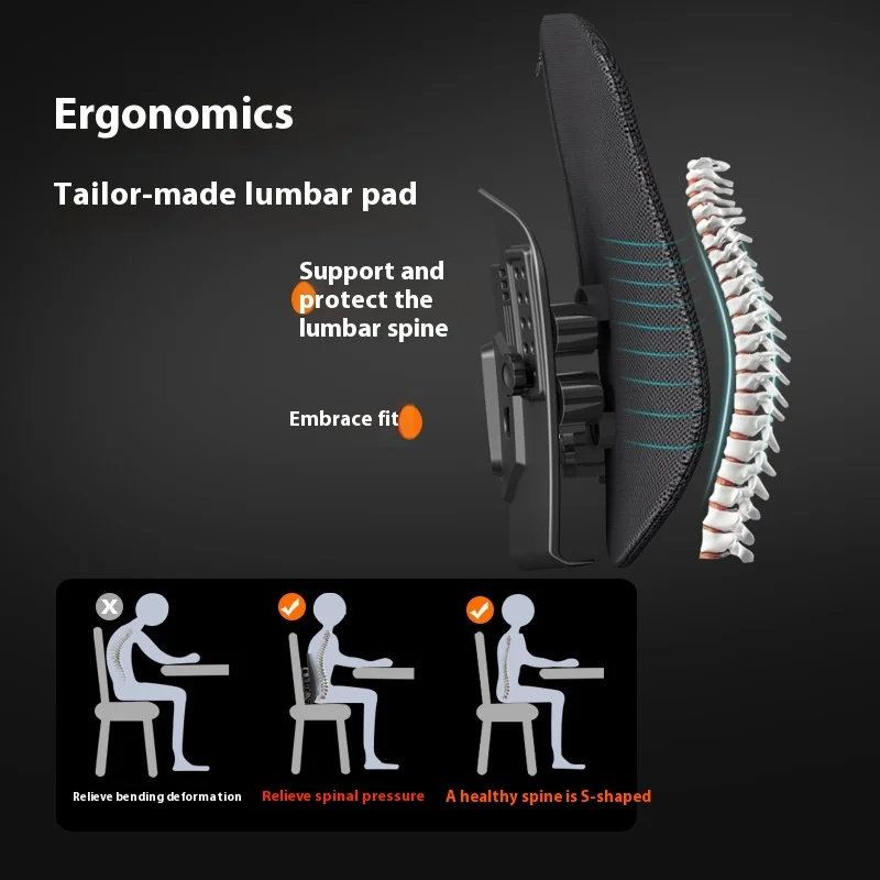 Portable Car Back Support Lumbar Support Cushion for Seat Cars Waist Support for Car and Office Chair Ergonomic Waist Cushion