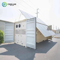 Chambre froide solaire mobile sur mesure pour la conservation du poisson avec panneaux solaires pour la conservation de la viande – Offre spéciale 1