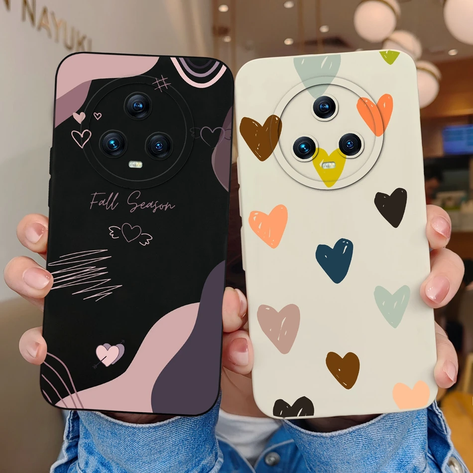 Premium Phone Case with Enhanced Camera Protection - Soft Liquid Silicone Bumper Cover for Huawei Honor Magic Series
