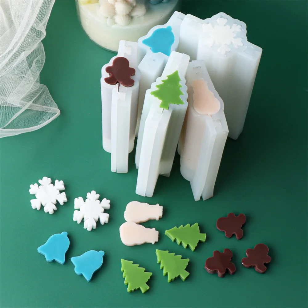 DIY 12cm/25cm Large Tube Animal Soap Mold Cute Cat and Bird Shaped Silicone Mold Chocolate Cake Making Decoration Christmas Gift Silicone Mold Soap Molds