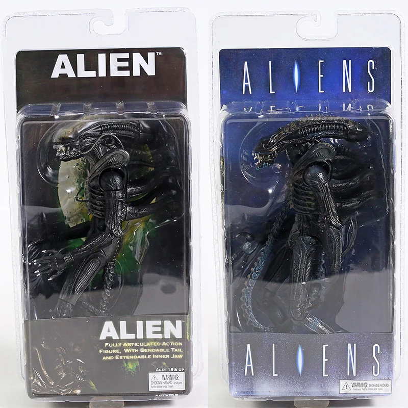 Neca Aliens Xenomorph Avp Series Action Figure 7 "Predator Alien Modello Da Collezione Giocattolo 18Cm