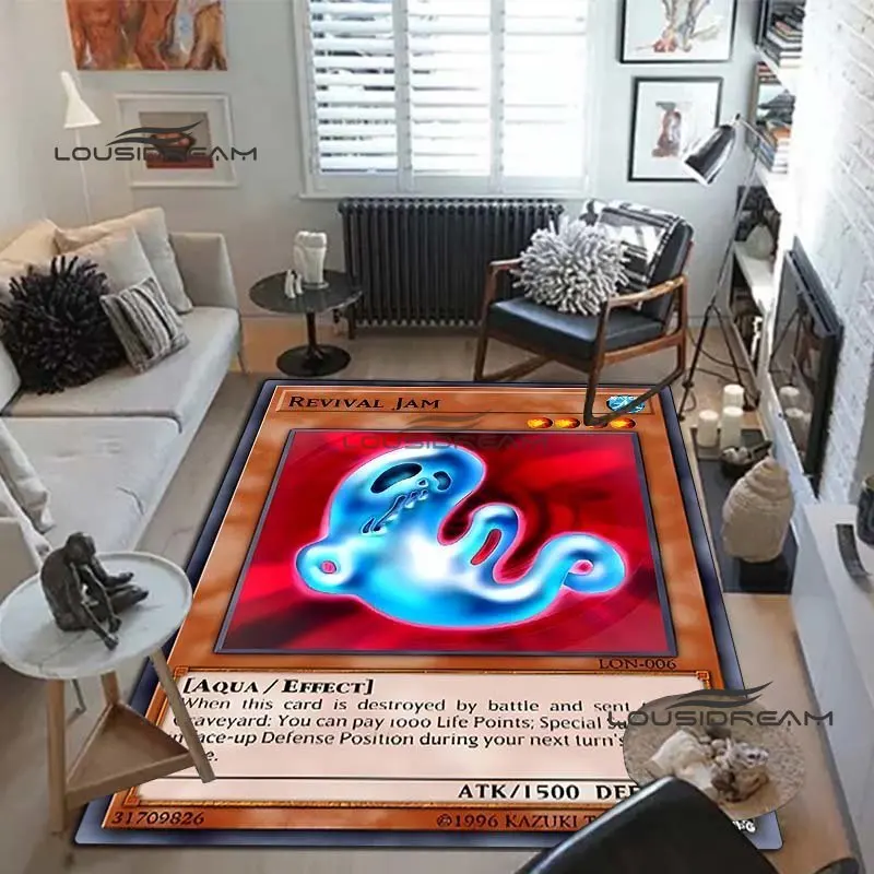 Yu-Gi-Oh MONSTER CARD Carpets and Rug Classic Cartoon Carpet Floor Mat Living Room Bedroom Decorate Large Area Carpet Kids Room 3