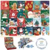 1008 Pieces Advent Calendar Jigsaw Puzzles for Adults & Kids Home Decor Game Family Fun Xmas 24 Days Countdown Educational Toys 1