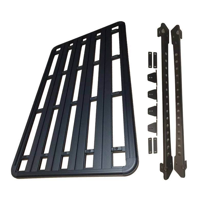

Multi-funtional Aluminum Flat Roof Racks 4X4 Off-Road Vehicles Flat Luggage Frame Aluminum Roof Rack