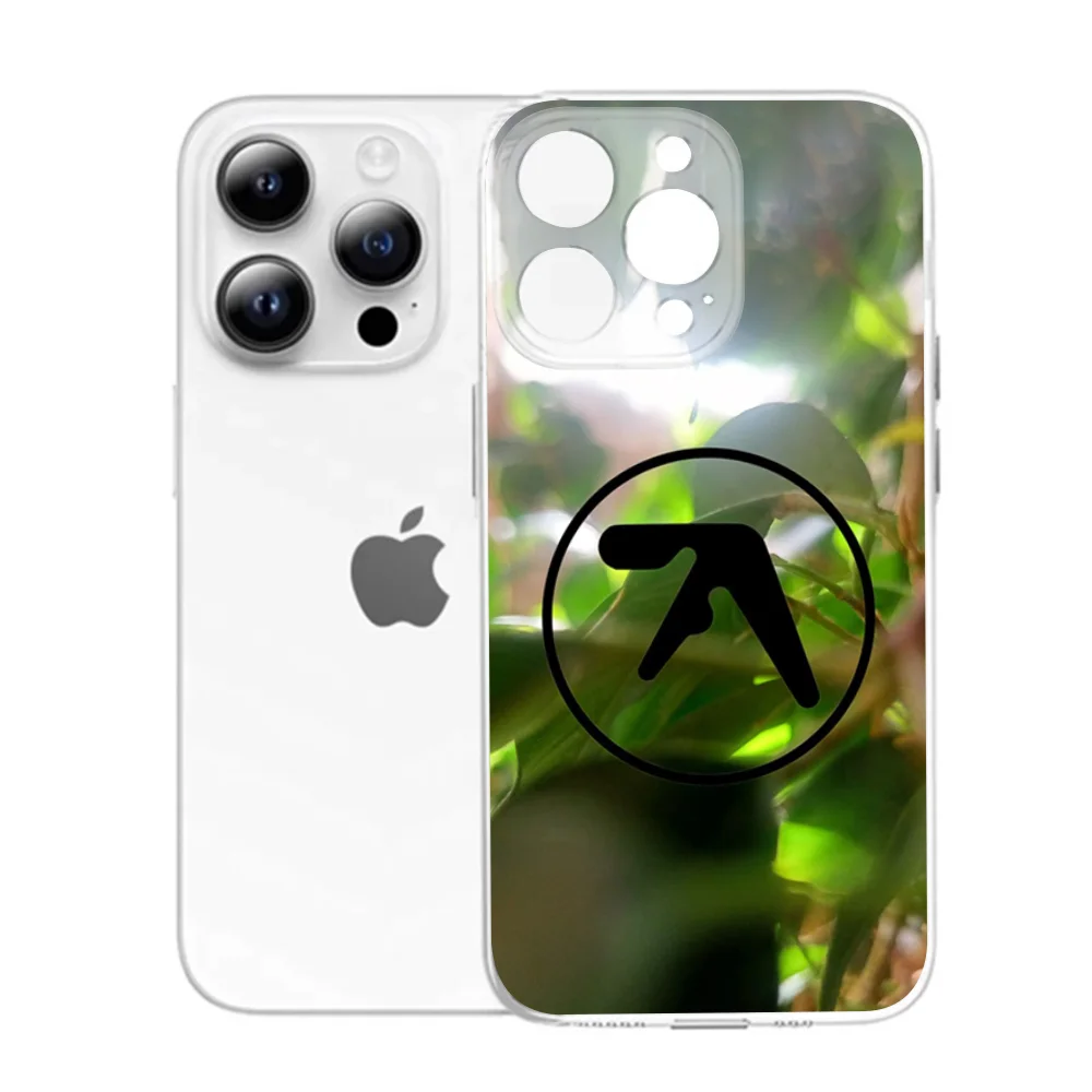 Aphex Twin Logo Transparent Silicone Soft Phone Case